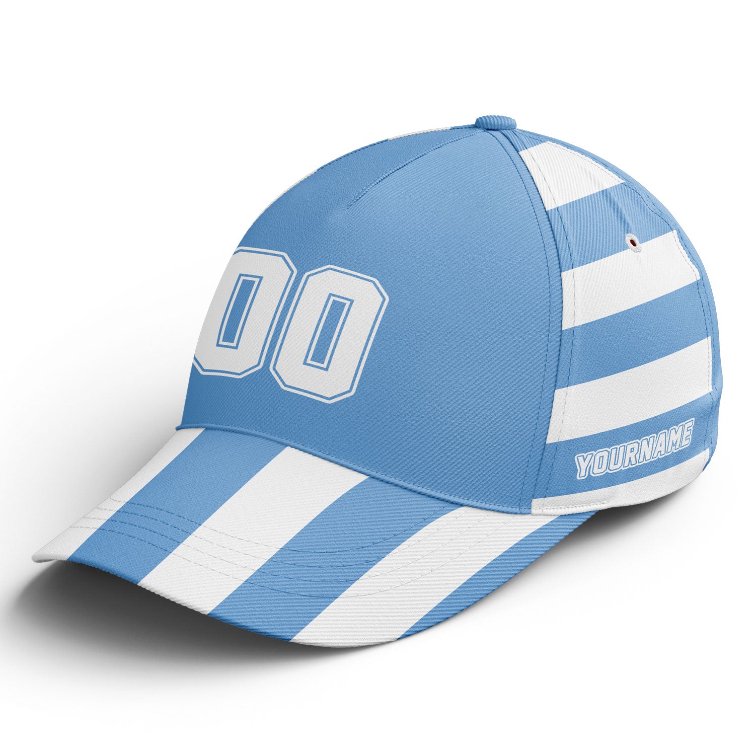 Personalized 2026 Argentina Soccer Fan Hat - Add Your Name & Design Custom 2026 Football Tournament Hat YW061-F027088-4