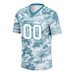 Custom Camo Personalized Authentic Football Jersey FBJ02-D06113