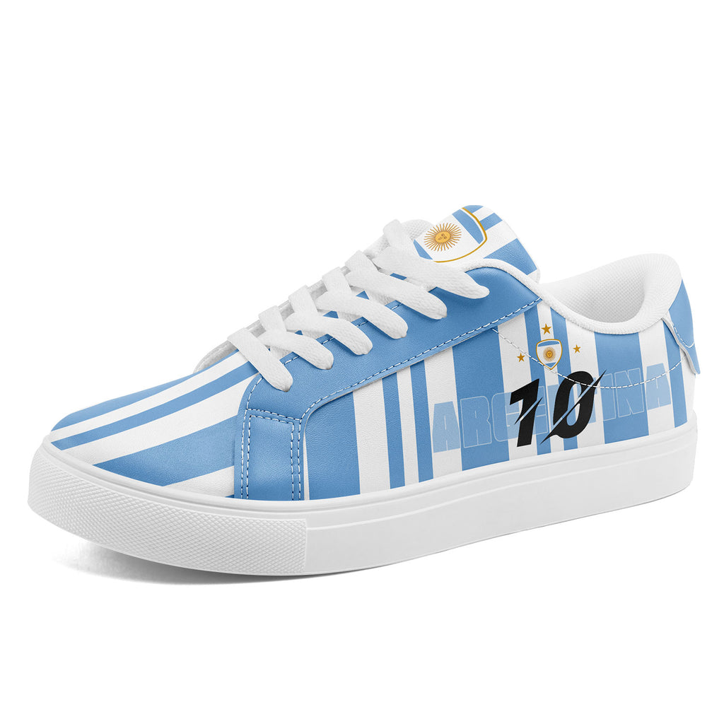 Custom 2026 World Cup Argentina Sneakers DIY Country Flag Running Shoes Lightweight Sport Shoes Gift for Football Fans Personalized Team Name and Logo FN023-F027051-5