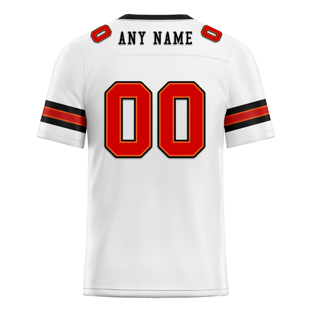 Custom White Classic Style Personalized Authentic Football Jersey FBJ02-bd0a70ae