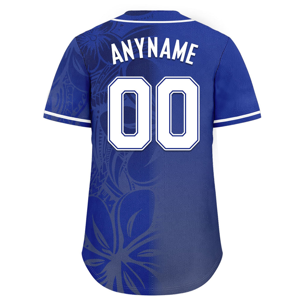 Custom Blue Classic Style Personalized Authentic Baseball Jersey BSBJ01-D020160-9