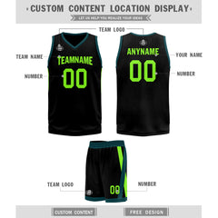 Custom Dark Lemon Green City Edition Personalized Sports Uniform Authentic Basketball Jersey BBJ01-D06101-2