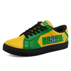 Custom 2026 World Cup Brazil Sneakers DIY Country Flag Running Shoes Lightweight Sport Shoes Gift for Football Fans Personalized Team Name and Logo FN023-F027052-2