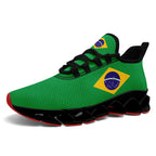 Custom 2026 World Cup Brazil Sneakers DIY Country Flag Running Shoes Lightweight Sport Shoes Gift for Football Fans Personalized Team Name and Logo FN003XD-F027047-1