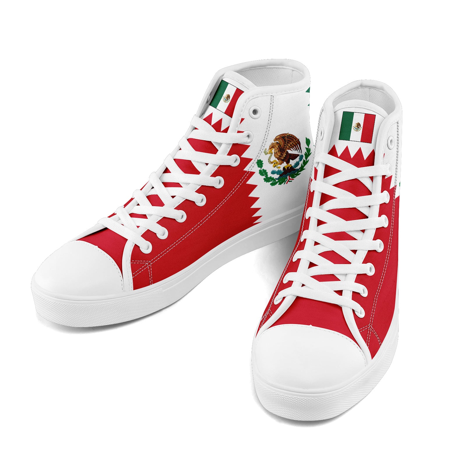 Custom 2026 World Cup Mexico Sneakers DIY Country Flag Running Shoes Lightweight Sport Shoes Gift for Football Fans Personalized Team Name and Logo FN024-F023059-3