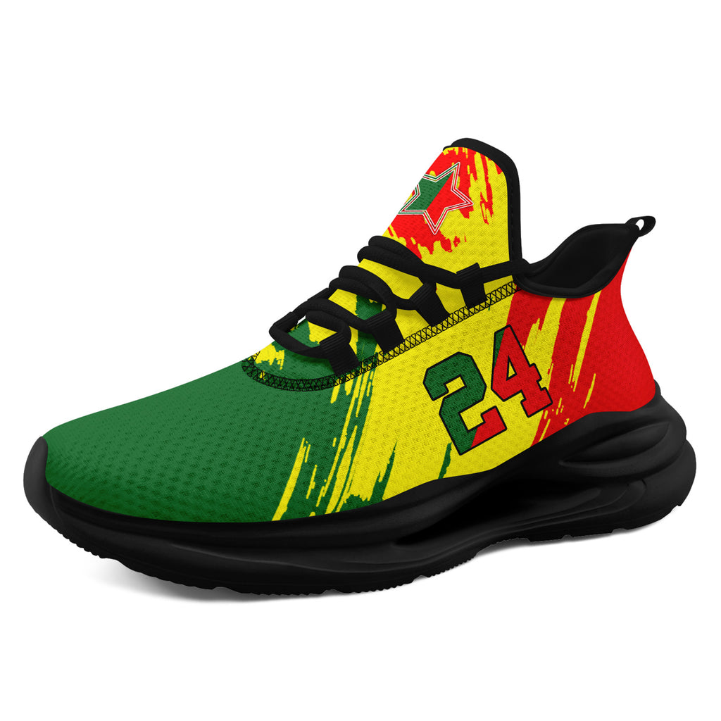 Custom 2026 World Cup Portugal Sneakers DIY Country Flag Running Shoes Lightweight Sport Shoes Gift for Football Fans Personalized Team Name and Logo FN079-F023086-8
