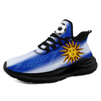 Custom Uruguay 2026 World Cup Sneakers DIY Country Flag Running Shoes Lightweight Sport Shoes Gift for Football Fans Personalized Team Name and Logo FN079-F009082-1