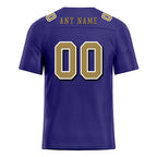 Custom Purple Baltimore Personalized Authentic Football Jersey FBJ02-E0601-3