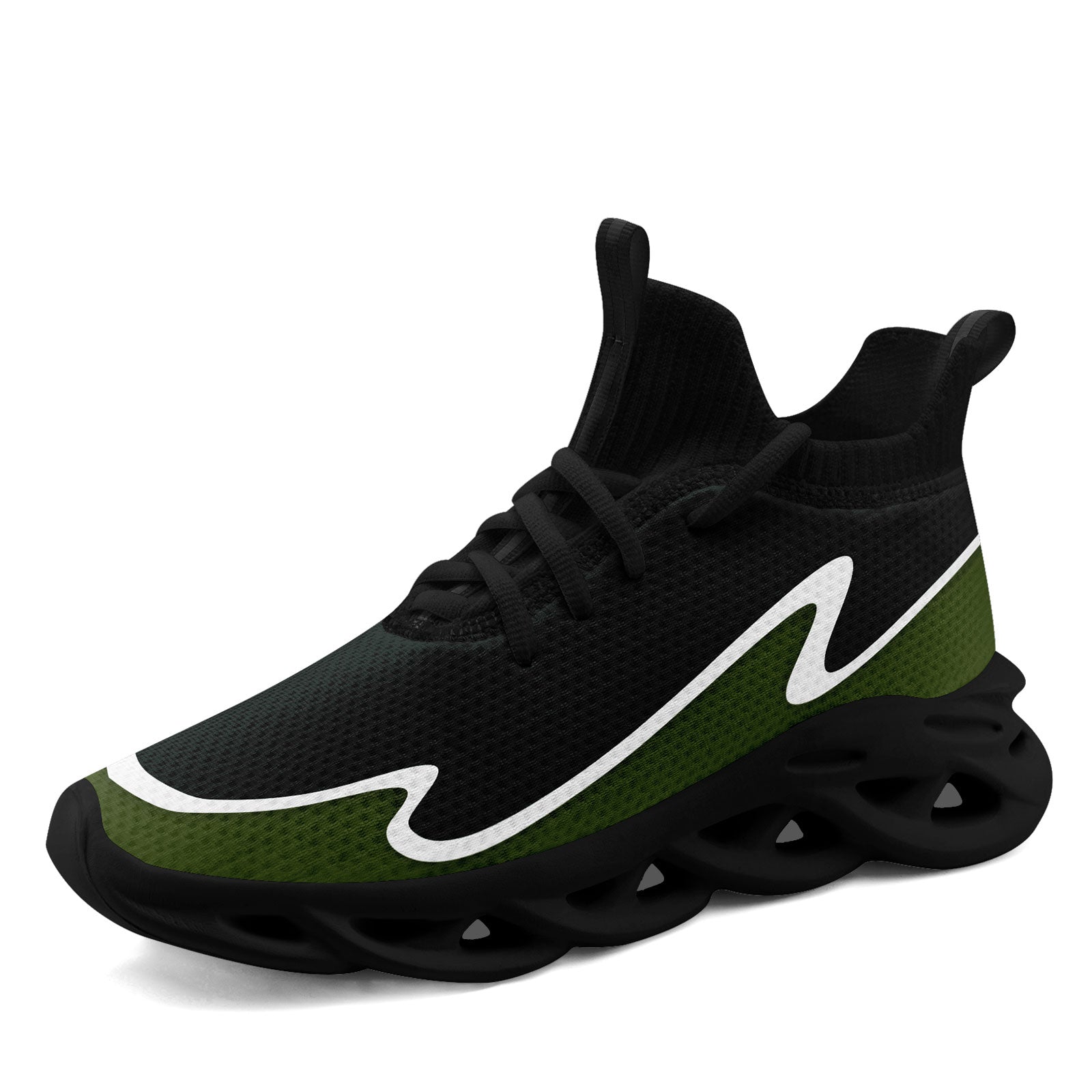 Custom Forest Green Maxsoul Shoes Personalized Sneaker FN030A-E020011-14