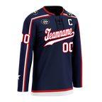 Custom Blue Personalized Hockey Jersey HCKJ01-D0a70fb