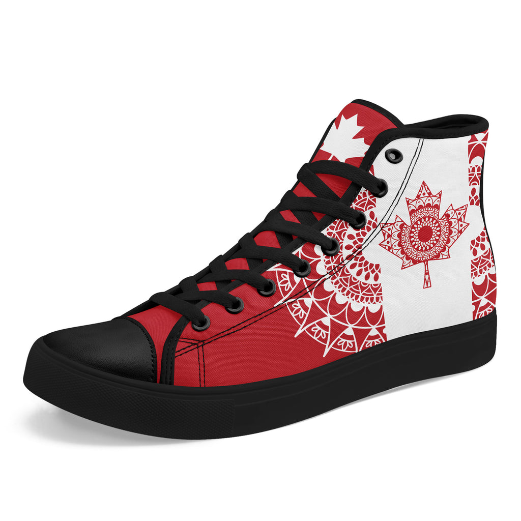 Custom 2026 World Cup Canada Sneakers DIY Country Flag Running Shoes Lightweight Sport Shoes Gift for Football Fans Personalized Team Name and Logo FN024-F023064-3
