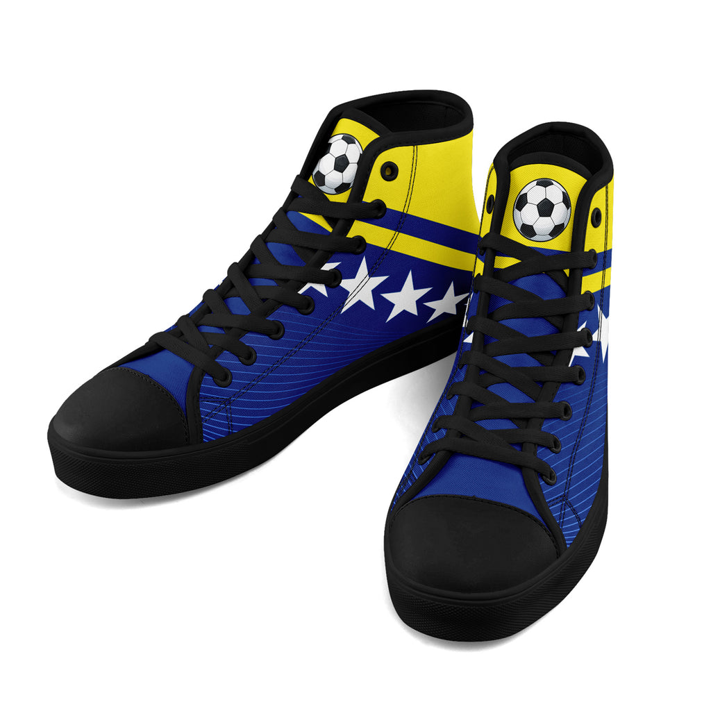 Custom Curaçao 2026 World Cup Sneakers DIY Country Flag Running Shoes Lightweight Sport Shoes Gift for Football Fans Personalized Team Name and Logo FN024-F009098-5
