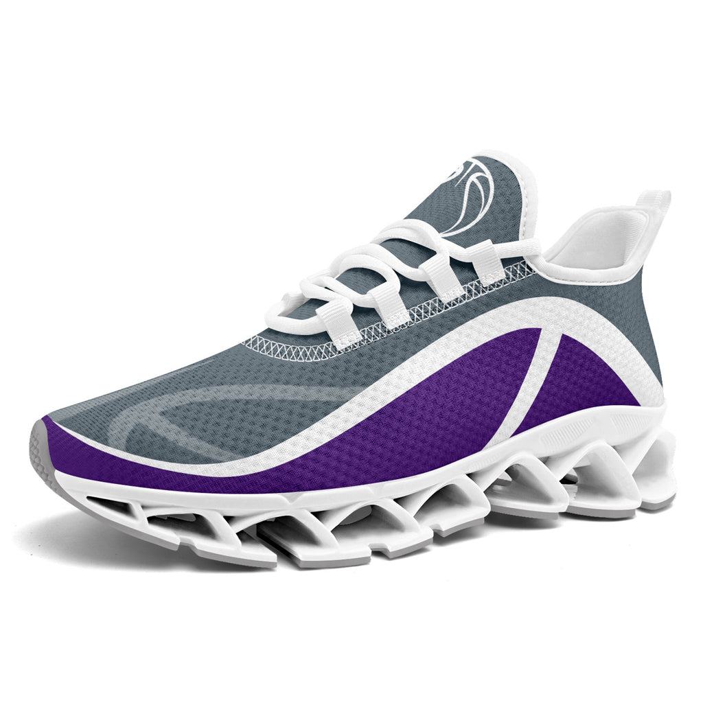 Custom Purple Gray Maxsoul Shoes Personalized Sneaker FN003XD-D020391-8