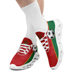 Custom Morocco 2026 World Cup Sneakers DIY Country Flag Running Shoes Lightweight Sport Shoes Gift for Football Fans Personalized Team Name and Logo FN003-F009073-3