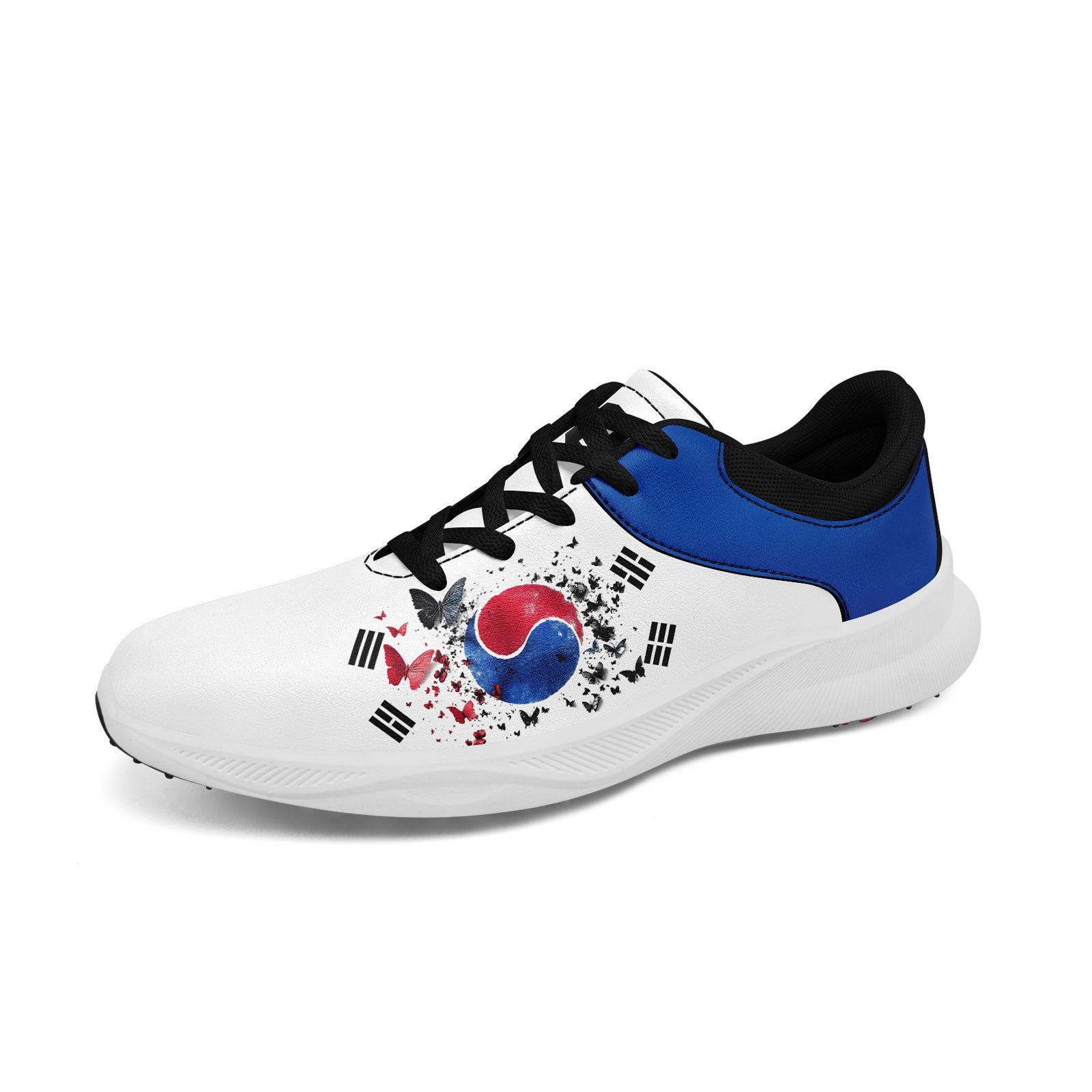 Custom South Korea 2026 World Cup Sneakers DIY Country Flag Running Shoes Lightweight Sport Shoes Gift for Football Fans Personalized Team Name and Logo FN062-F009110-4