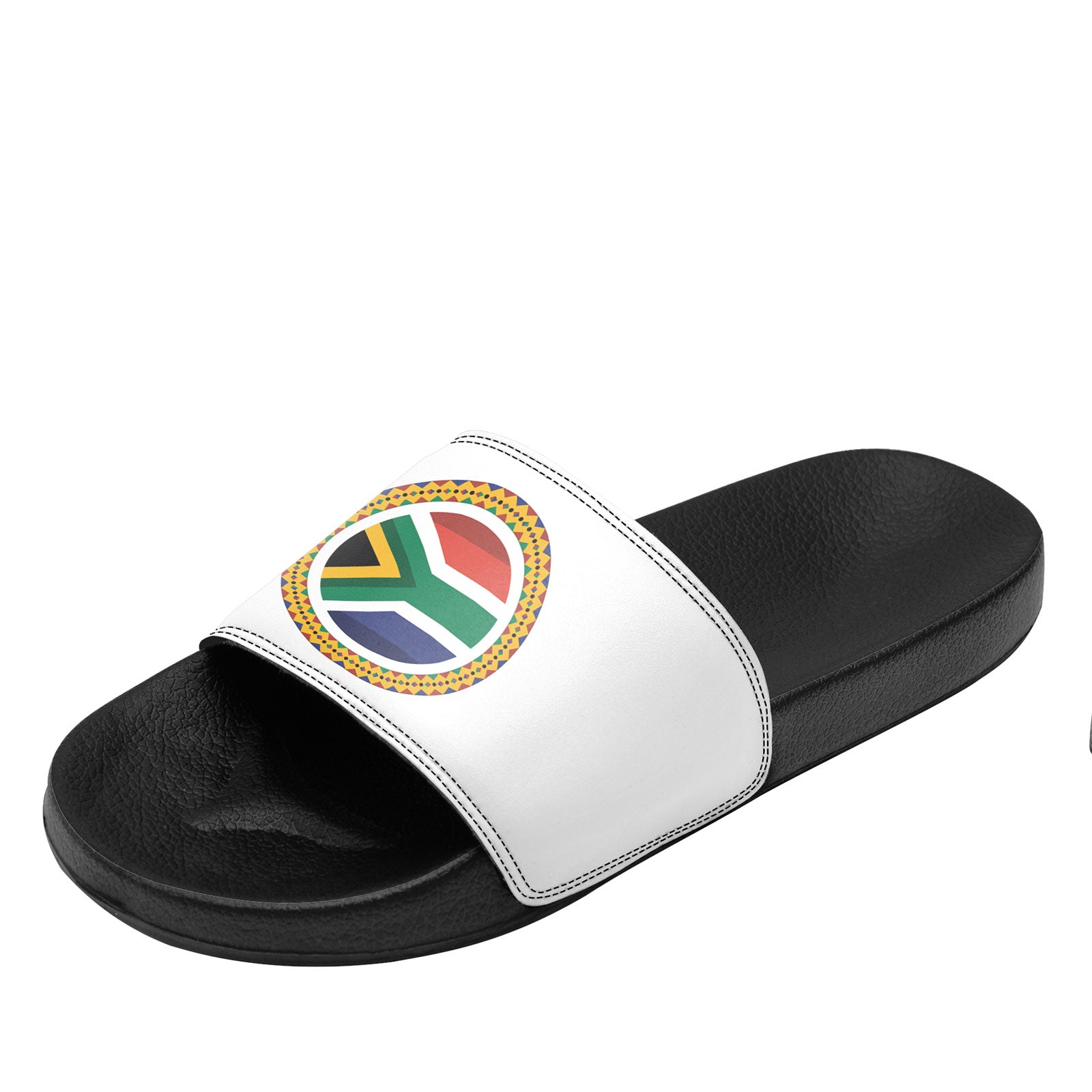 Custom Republic of South Africa 2026 World Cup Sneakers DIY Country Flag Running Shoes Lightweight Sport Shoes Gift for Football Fans Personalized Team Name and Logo FN056-F020032-5