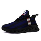 Custom France 2026 World Cup Sneakers DIY Country Flag Running Shoes Lightweight Sport Shoes Gift for Football Fans Personalized Team Name and Logo FN003-F025037-3