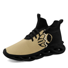 Custom Black Yellow Louisiana Maxsoul Shoes Personalized Sneaker FN030A-D028017-10