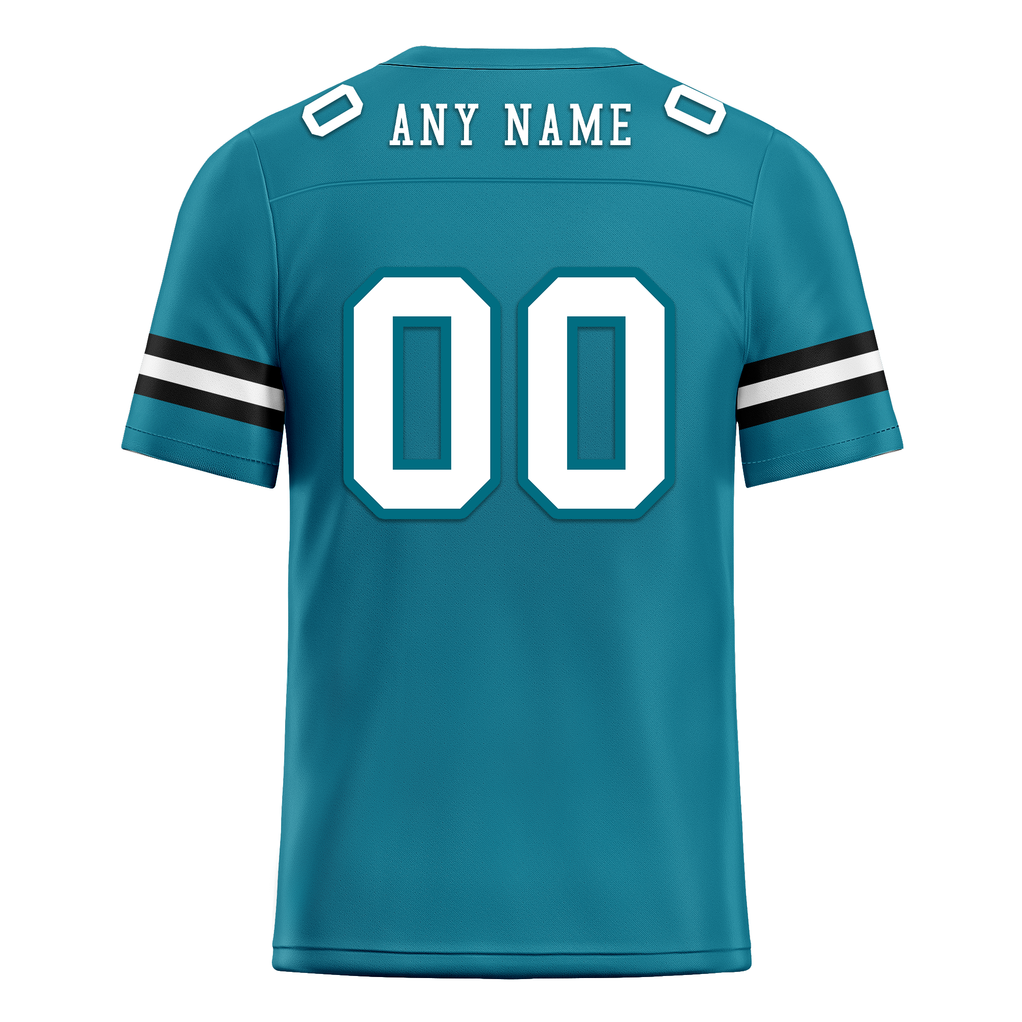 Custom Blue Classic Style Personalized Authentic Football Jersey FBJ02-bd0a70be