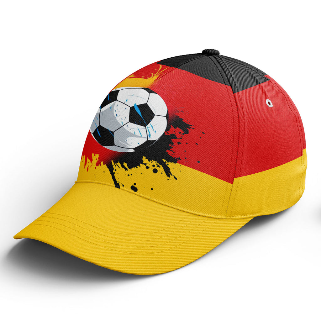Personalized 2026 Germany Soccer Fan Hat - Add Your Name & Design Custom 2026 Football Tournament Hat YW061-F028095-4