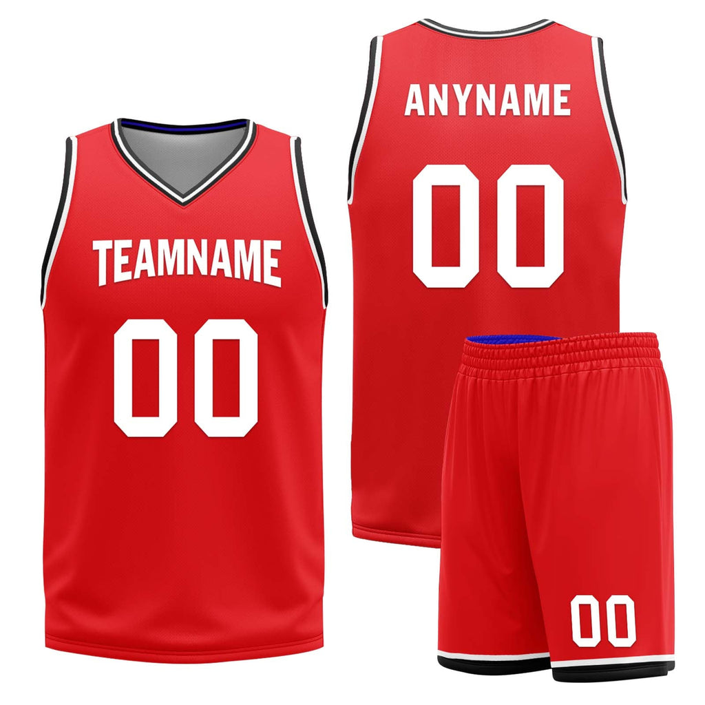Custom Black Purple Red Toronto City Edition Personalized Reversible Basketball Set Sports Basketball Jersey BBJ01R-D0610-28-COOLMAX