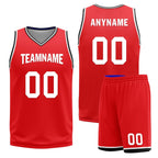 Custom Black Purple Red Toronto City Edition Personalized Reversible Basketball Set Sports Basketball Jersey BBJ01R-D0610-28-COOLMAX