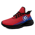 Custom South Korea 2026 World Cup Sneakers DIY Country Flag Running Shoes Lightweight Sport Shoes Gift for Football Fans Personalized Team Name and Logo FN079-F009131-1