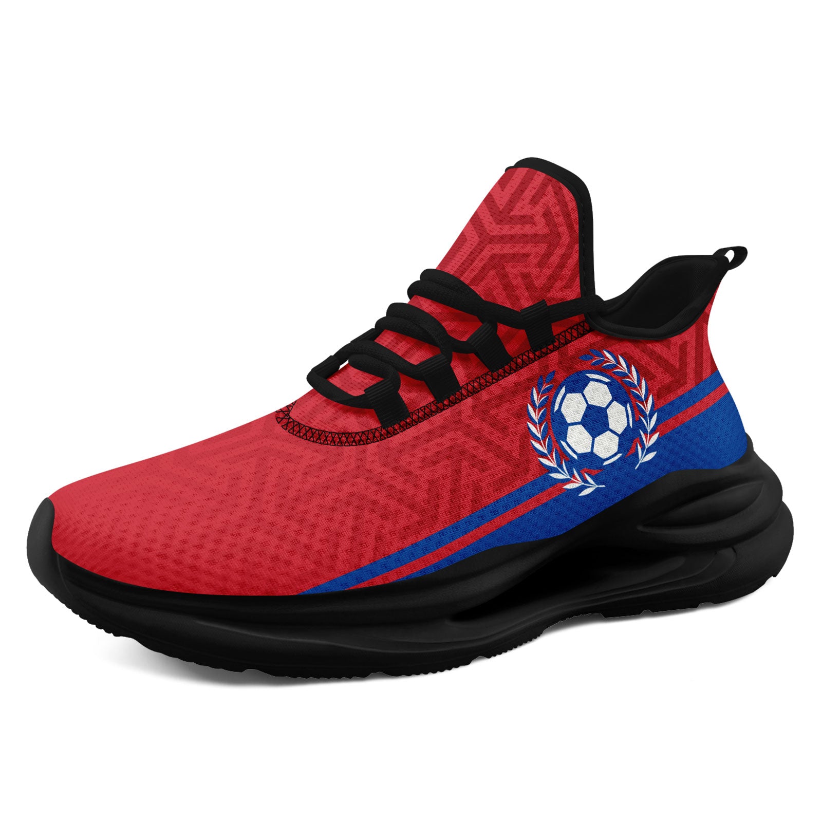 Custom South Korea 2026 World Cup Sneakers DIY Country Flag Running Shoes Lightweight Sport Shoes Gift for Football Fans Personalized Team Name and Logo FN079-F009131-1