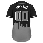 Custom Black Gray City Edition Personalized Authentic Baseball Jersey BSBJ01-D017139