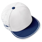 Custom White Blue Indianapolis Football Jersey and Hat Combo Offer Personalized Combo ZH-D020326-14