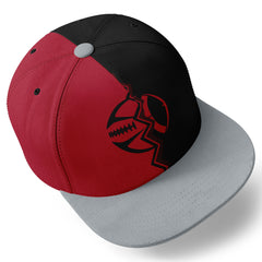 Custom Red Black Georgia Hat Sport Design Cap Stitched Adjustable Personalized PR067B-D028017-2