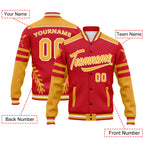 Custom Jacket Bomber Full-Snap Varsity Letterman Personalized Jacket FZ005-D023003-10