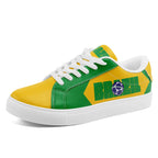 Custom 2026 World Cup Brazil Sneakers DIY Country Flag Running Shoes Lightweight Sport Shoes Gift for Football Fans Personalized Team Name and Logo FN023-F027052-2