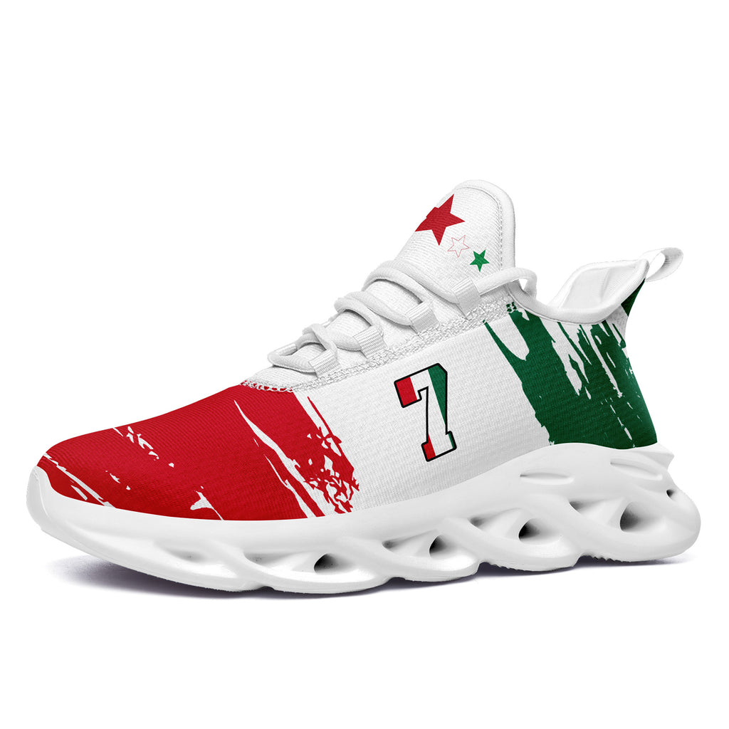 Custom 2026 World Cup Mexico Sneakers DIY Country Flag Running Shoes Lightweight Sport Shoes Gift for Football Fans Personalized Team Name and Logo FN003-F023078-7