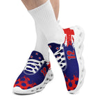 Custom 2026 World Cup New Zealand Sneakers DIY Country Flag Running Shoes Lightweight Sport Shoes Gift for Football Fans Personalized Team Name and Logo FN003-F027079-9