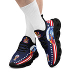 Custom United States 2026 World Cup Sneakers DIY Country Flag Running Shoes Lightweight Sport Shoes Gift for Football Fans Personalized Team Name and Logo FN003-F018032-4
