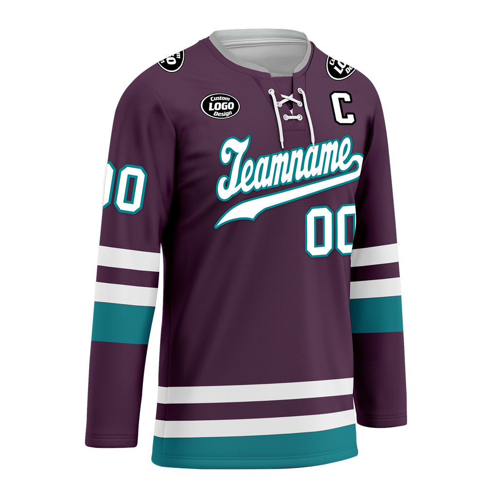 Custom Purple Personalized Hockey Jersey HCKJ01-D0a70d7