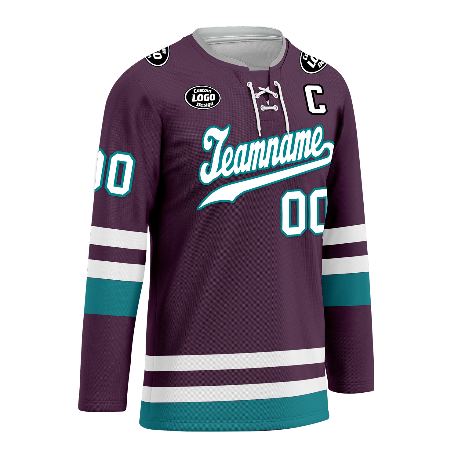 Custom Purple Personalized Hockey Jersey HCKJ01-D0a70d7