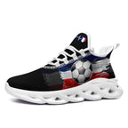 Custom France 2026 World Cup Sneakers DIY Country Flag Running Shoes Lightweight Sport Shoes Gift for Football Fans Personalized Team Name and Logo FN003-F025037-5