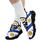 Custom Uruguay 2026 World Cup Sneakers DIY Country Flag Running Shoes Lightweight Sport Shoes Gift for Football Fans Personalized Team Name and Logo FN003-F009122-7