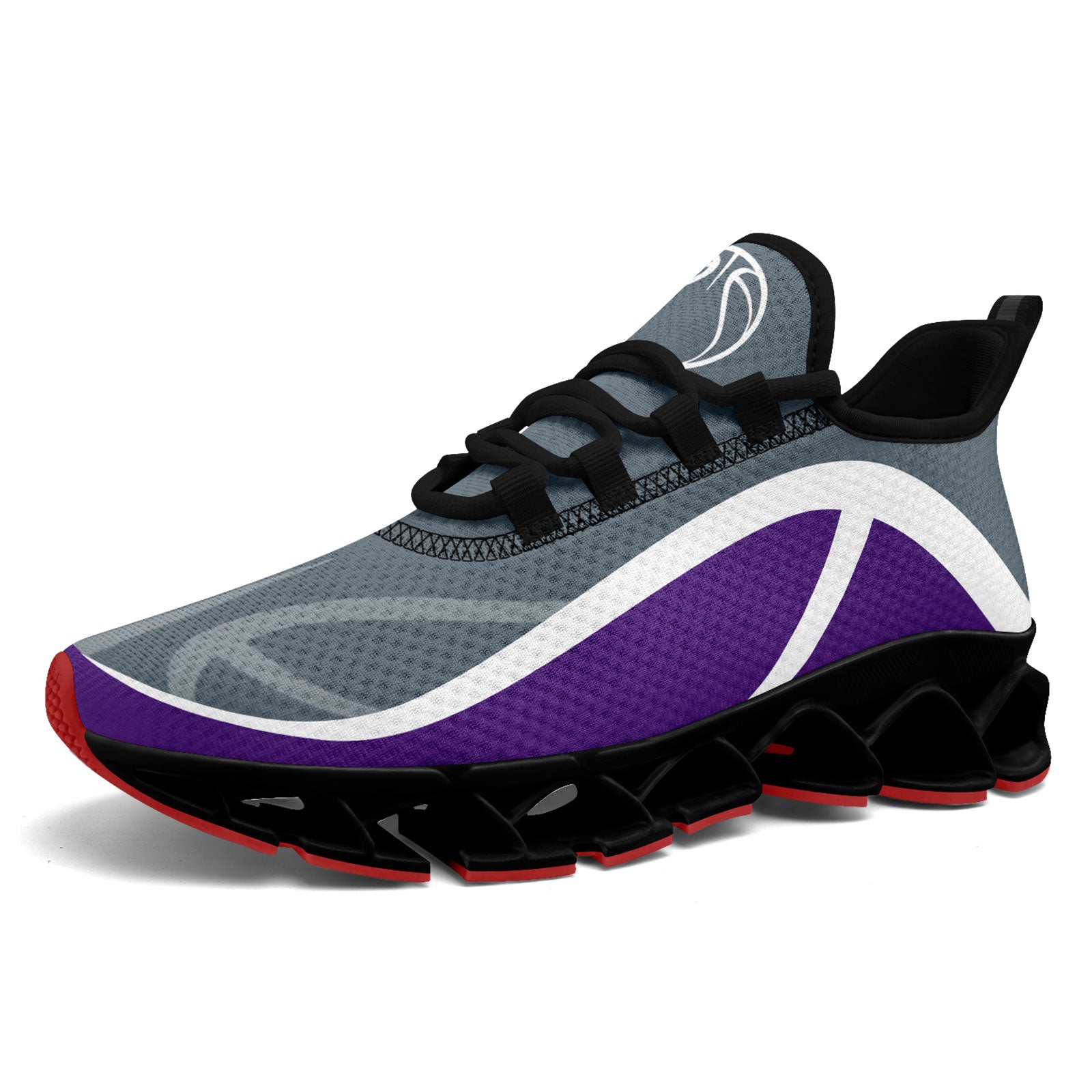 Custom Purple Gray Maxsoul Shoes Personalized Sneaker FN003XD-D020391-8