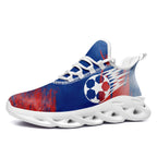 Custom France 2026 World Cup Sneakers DIY Country Flag Running Shoes Lightweight Sport Shoes Gift for Football Fans Personalized Team Name and Logo FN003-F025037-1