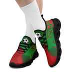 Custom Morocco 2026 World Cup Sneakers DIY Country Flag Running Shoes Lightweight Sport Shoes Gift for Football Fans Personalized Team Name and Logo FN003-F009073-4
