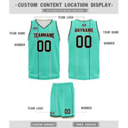 Custom Mint Green Black City Edition Personalized Sports Uniform Authentic Basketball Jersey BBJ01-D06101-4