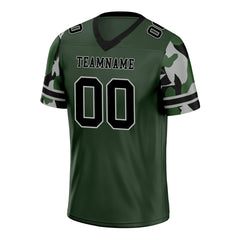 Custom Camo Personalized Authentic Football Jersey FBJ02-D06123