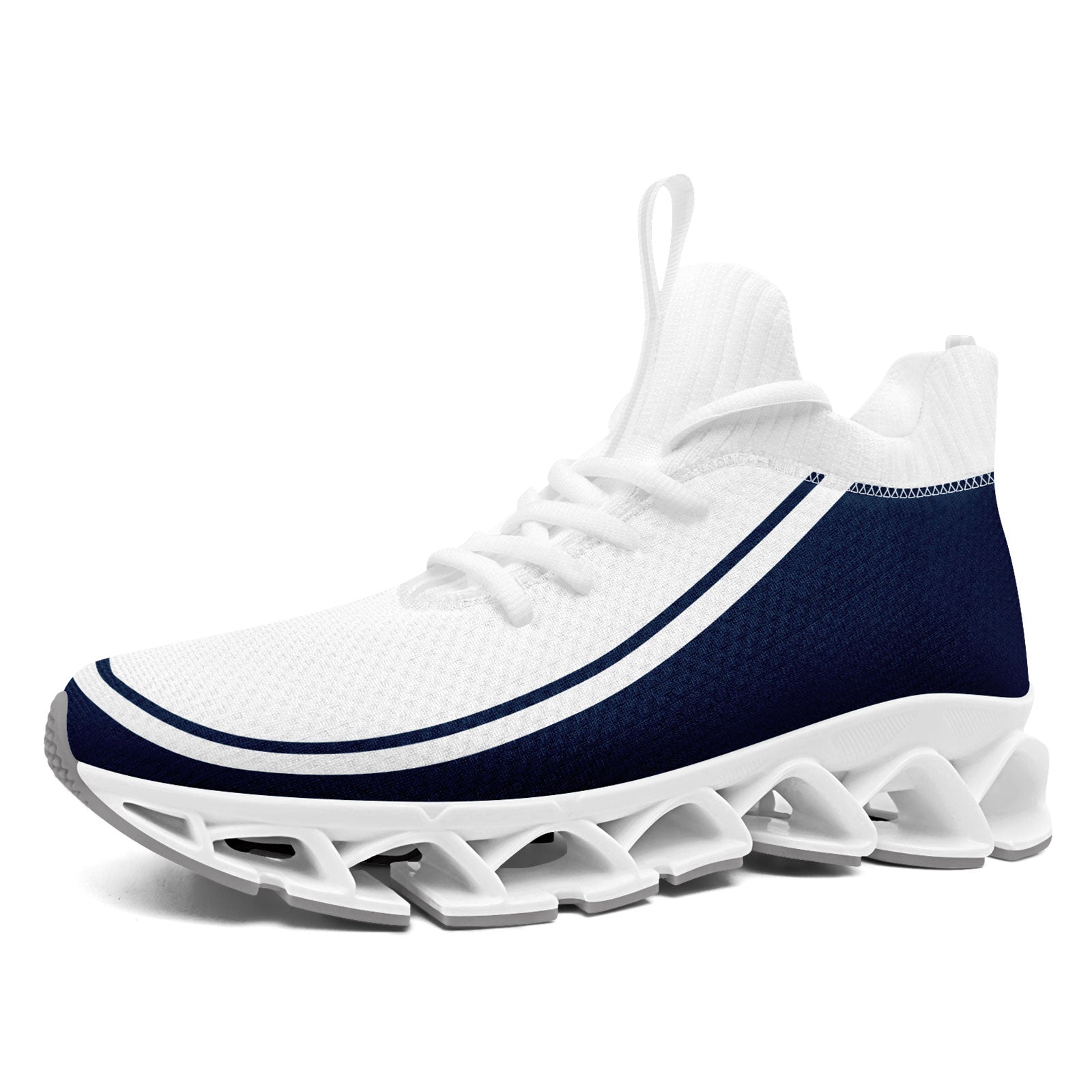 Custom Navy White Maxsoul Shoes Personalized Sneaker FN030XD-D020388-24
