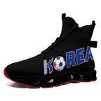 Custom South Korea 2026 World Cup Sneakers DIY Country Flag Running Shoes Lightweight Sport Shoes Gift for Football Fans Personalized Team Name and Logo FN029XD-F009084-3