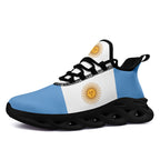 Custom 2026 World Cup Argentina Sneakers DIY Country Flag Running Shoes Lightweight Sport Shoes Gift for Football Fans Personalized Team Name and Logo FN027-F027044-1