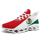 Custom 2026 World Cup Mexico Sneakers DIY Country Flag Running Shoes Lightweight Sport Shoes Gift for Football Fans Personalized Team Name and Logo FN003XD-F023050-4