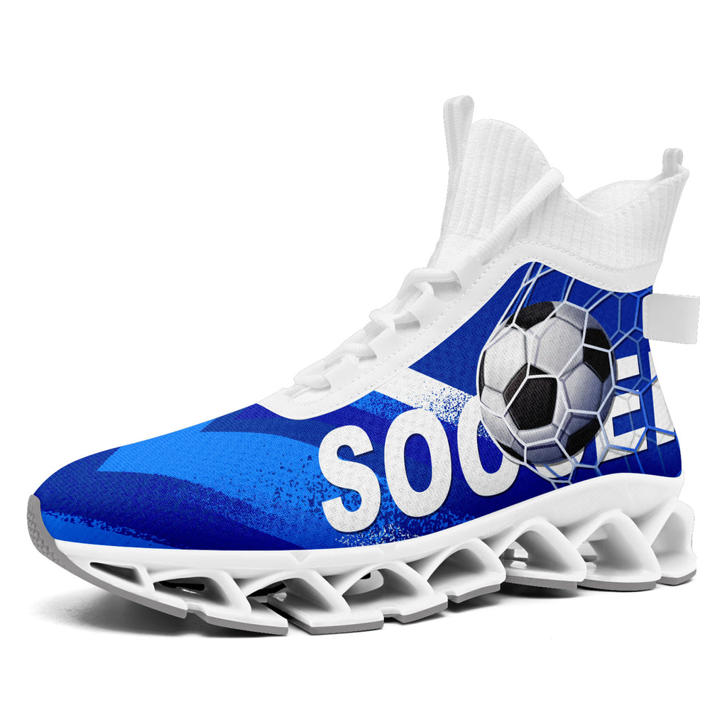 Custom Uruguay 2026 World Cup Sneakers DIY Country Flag Running Shoes Lightweight Sport Shoes Gift for Football Fans Personalized Team Name and Logo FN029XD-F009111-5